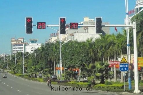 順泰交通八(bā)角(jiǎo)錐(zhuī)單(dān)懸(xuán)臂信號(hào)燈杆
