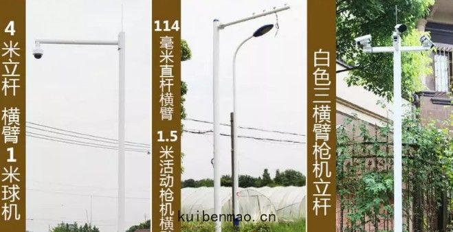 室外(wài)監控立杆(gān)展(zhǎn)示圖(tú)